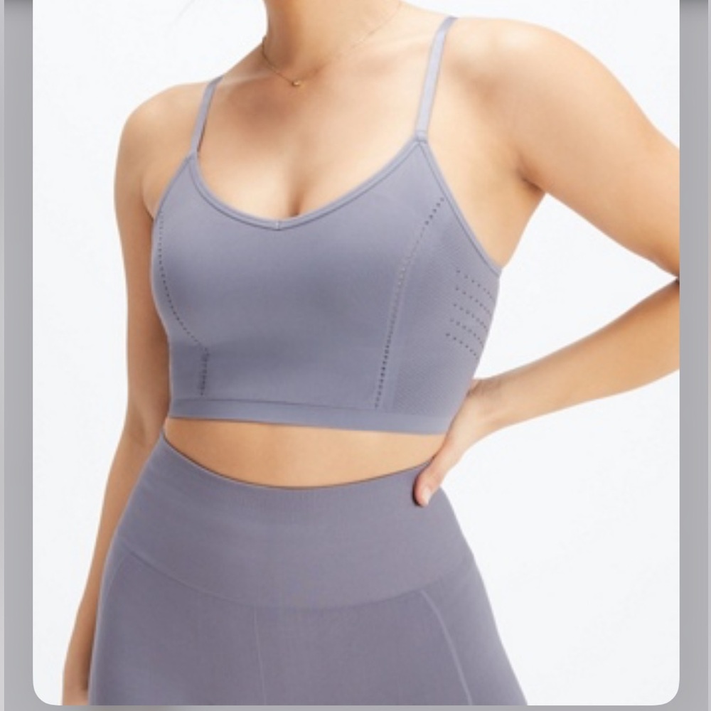 Women's Two Piece Athletic Set in Gray